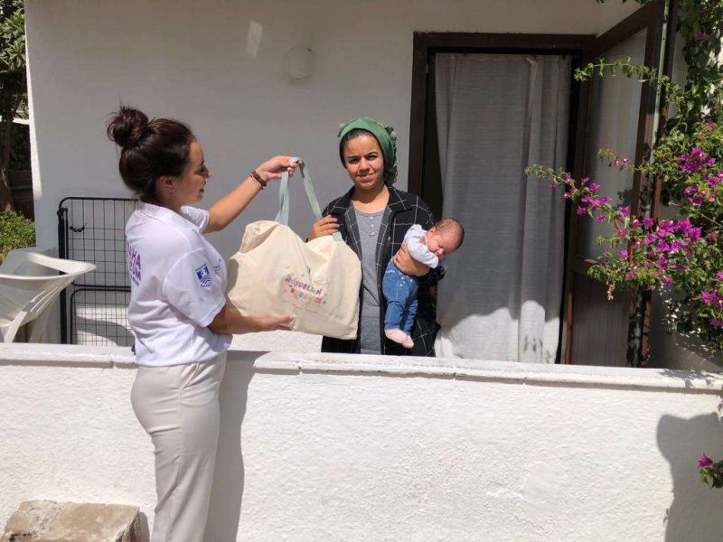 HOŞ GELDİN BEBEK PROJEMİZLE EKİM AYINDA BODRUM'DA DÜNYAYA GELEN BEBEKLERİ ZİYARET ETTİK