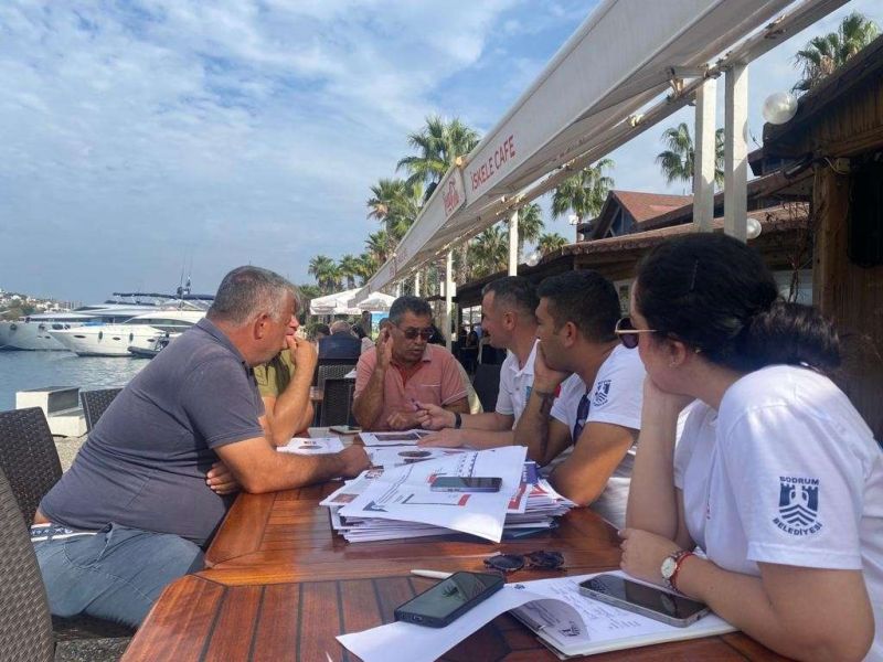 RESIDENTS INFORMED ABOUT THE DOCK RENOVATION IN YALIKAVAK