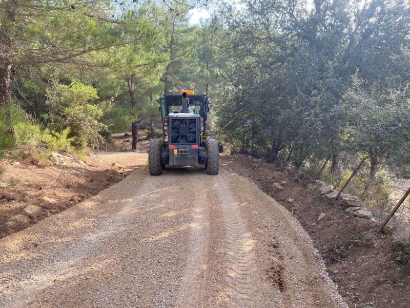 ÇAMLIK MAHALLESİ ERMENE MEVKİİ STABİLİZE YOL ÇALIŞMALARI TAMAMLANDI