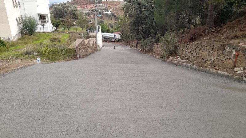 KOYUNBABA MAHALLESİ ŞEBBOY SOKAK BETON YOL ÇALIŞMALARI TAMAMLANDI